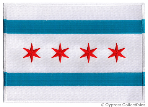 City Of Chicago Flag Patch